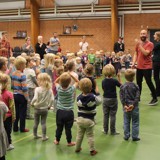 Christian og Lise underviser i børnehave